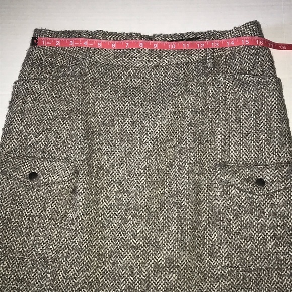 Eddie Bauer Wool Blend Mini Skirt‎ Size 10 - Picture 3 of 8